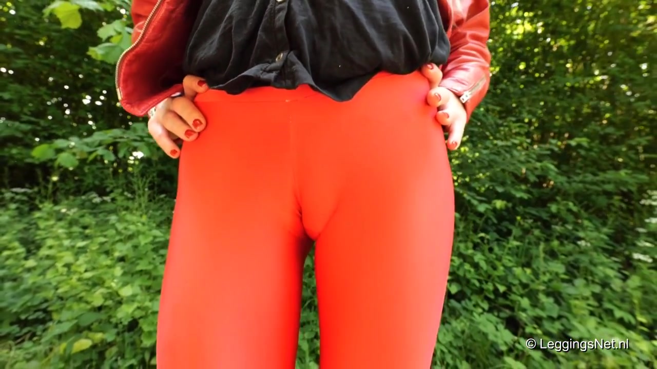 Walk In Red Leggings - 2nd Part