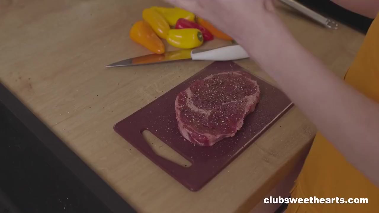 Best Steak & Blowjob Day Ever! By