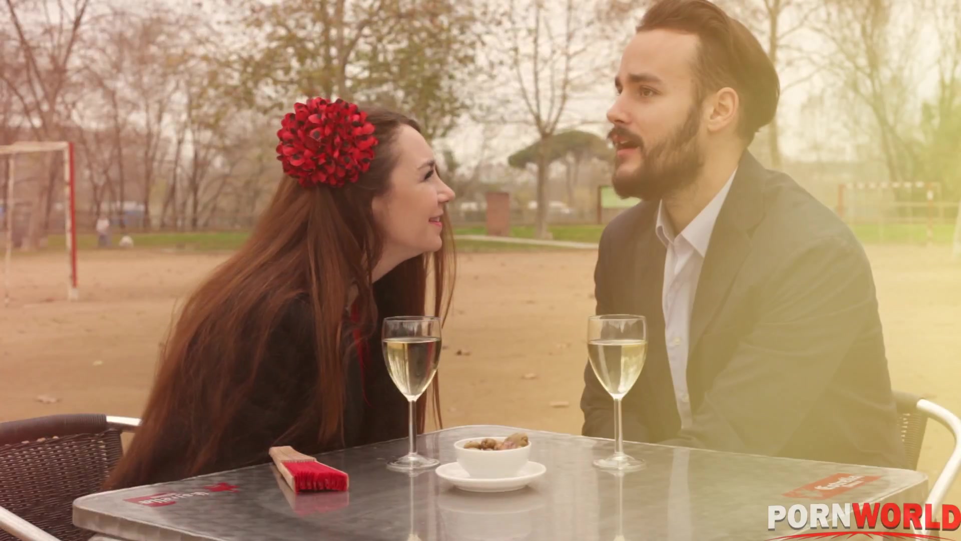 Fiery Hardcore in The Woods: Flamenco Dancer Needs Cock - PornWorld