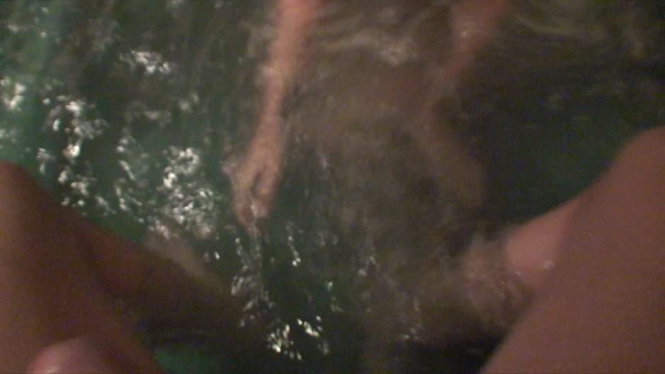 Nessa Devil in hot amateur couple having hardcore sex in a pool