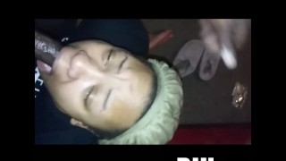 Kiwi sloppy blowjob and facial