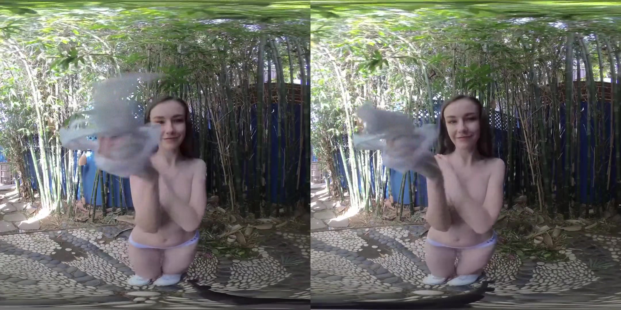 Bamboo - Emily Bloom Solo Striptease - SexLikeReal