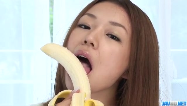 Cute, Serina Hayakawa, starts throating cock in POV - More at javhd.net