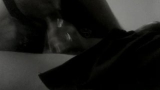 Ebony slut slobs down bbc drippin wet
