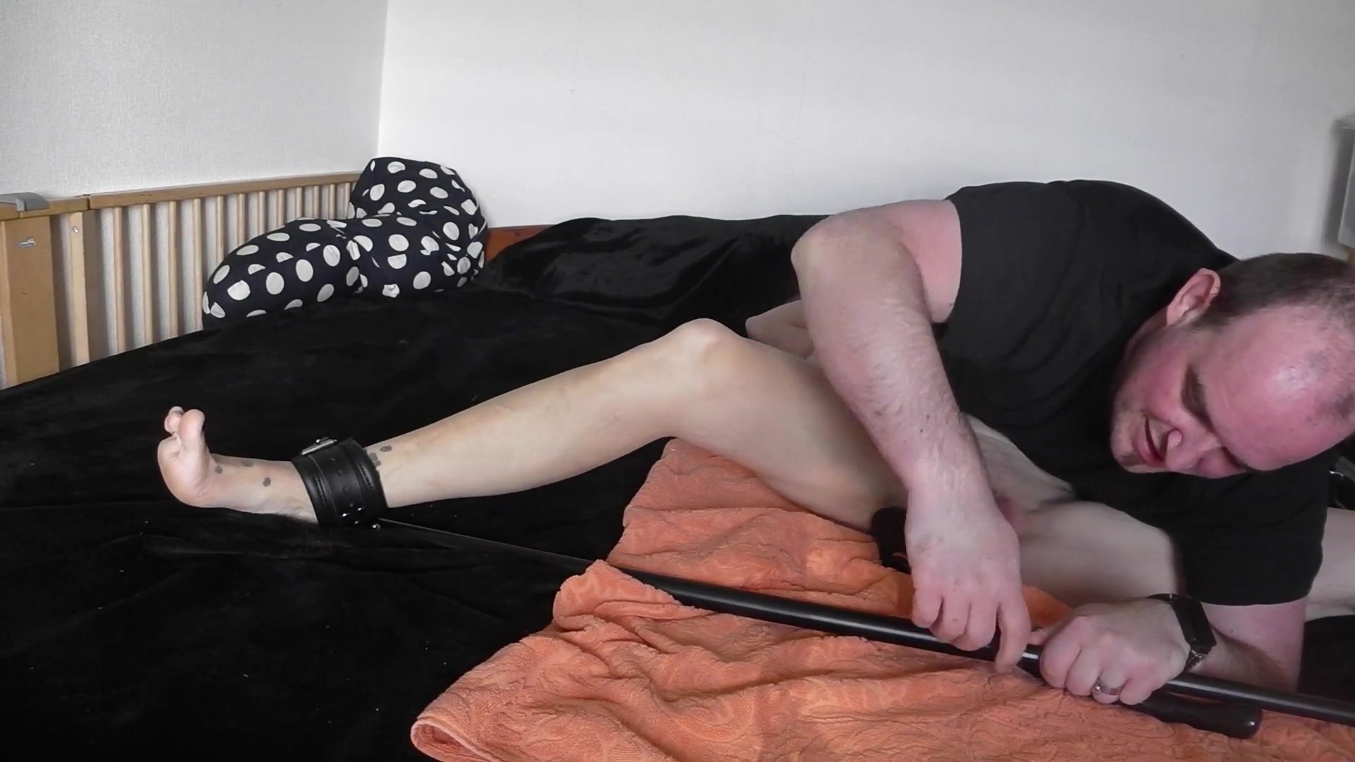 Luci Gets An Orgasm While Licking Her Master's Asshole