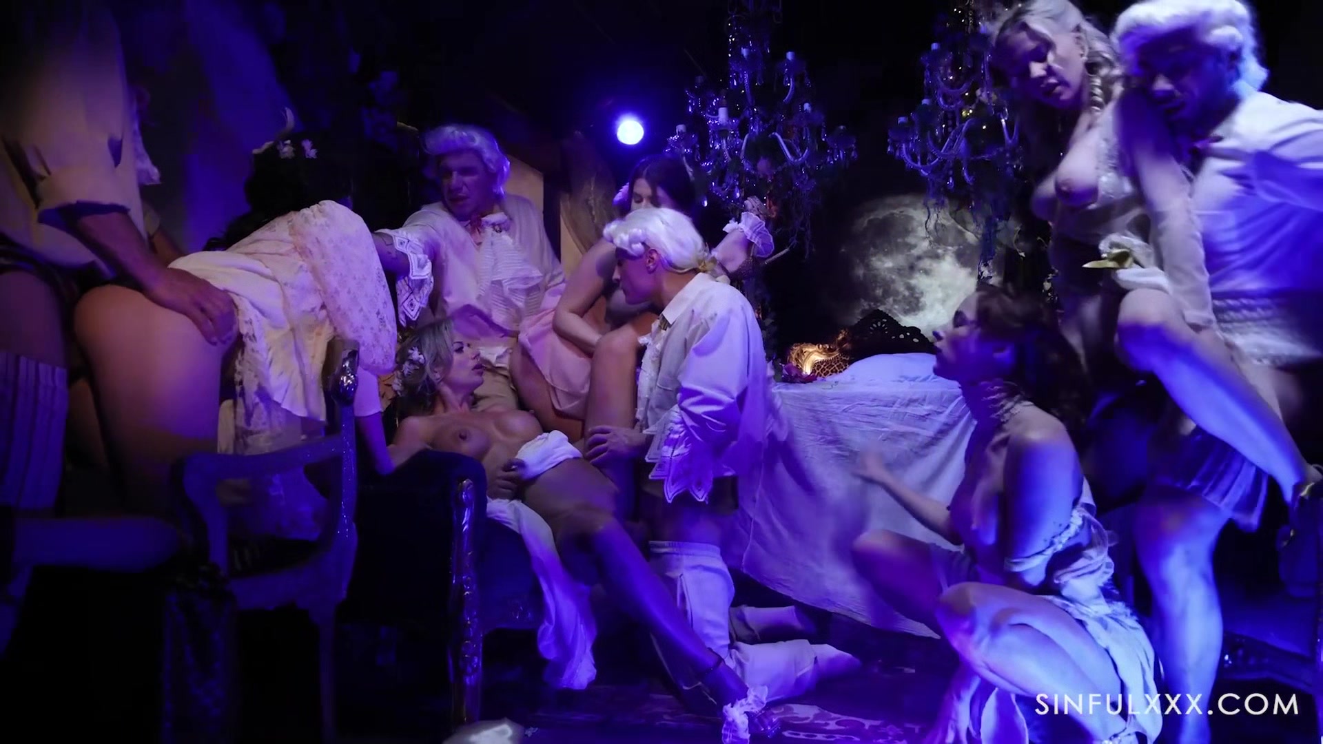 The Wild Rococo Orgy Continues at SinfulXXX