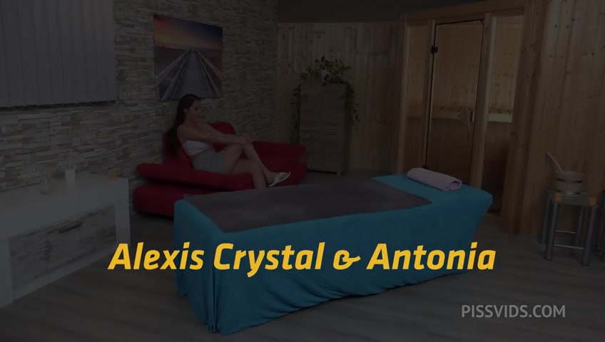 Messy Masseuse with Alexis Crystal,Antonia Sainz by VIPissy - PissVids