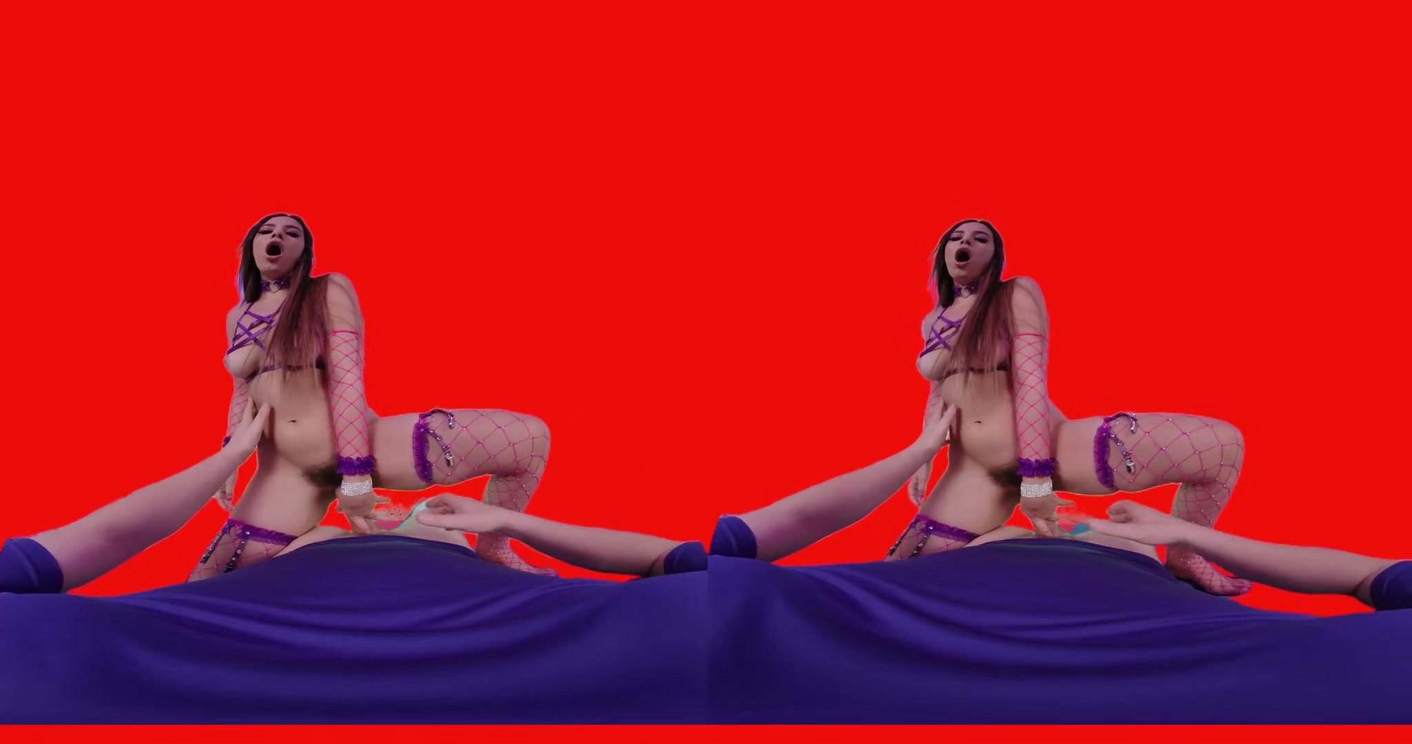 Violet's Heart Lollipop - Passthrough