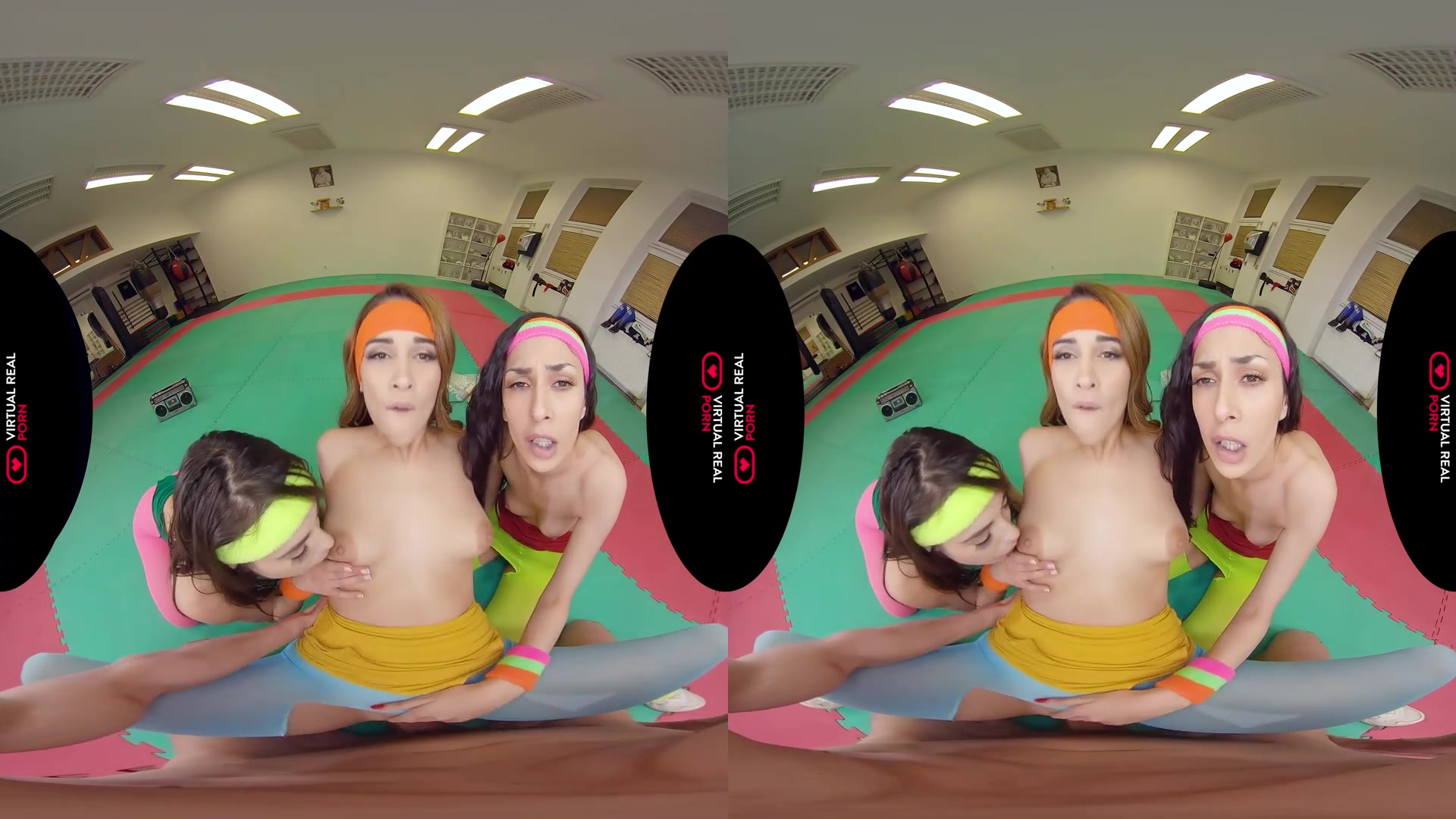 In the Back of Aerobics - VirtualRealPorn