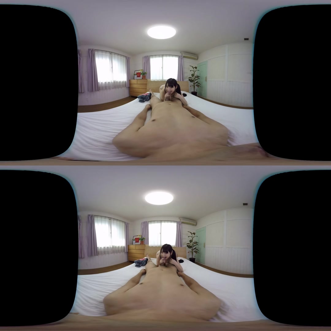 Ayuna Nijikoi - Gazing at the Virtual Blowjob - WOW!