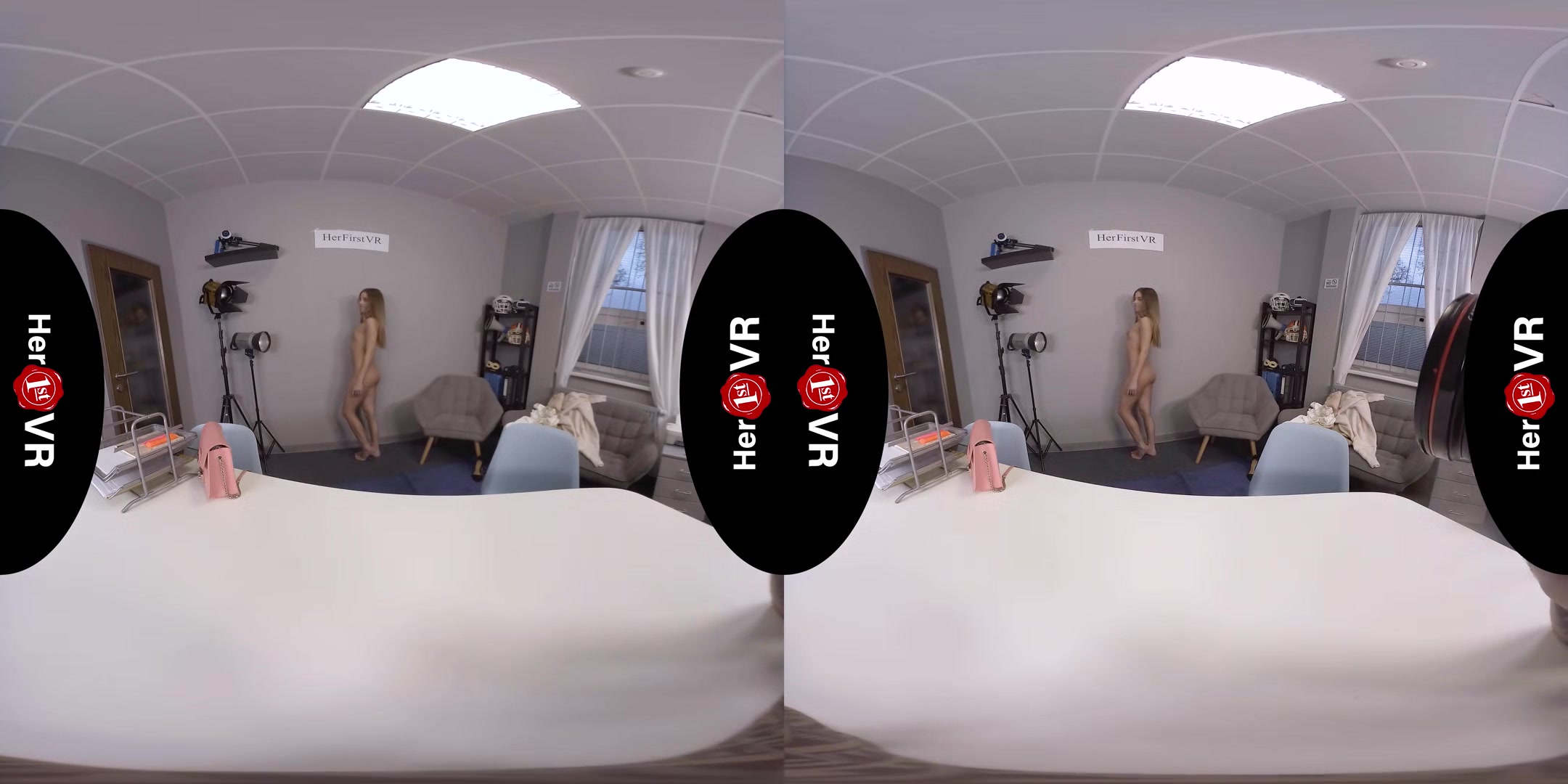 Eveline Dellai - VR Casting; Cute Slim and Petite Babe
