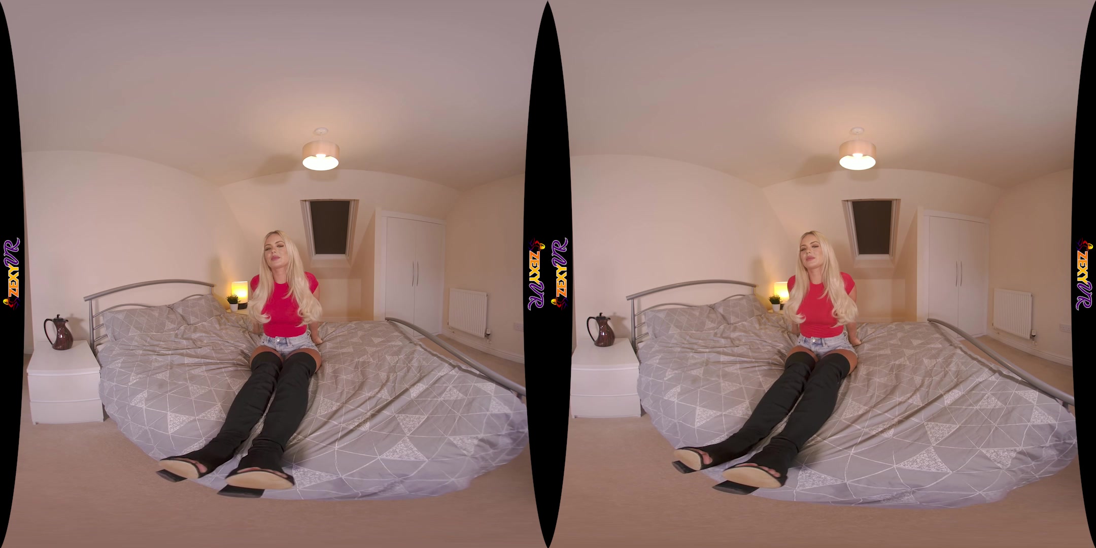 Bedroom Antics featuring Louise - ZexyVR