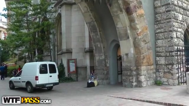 Awesome public sex adventure with hot hottie