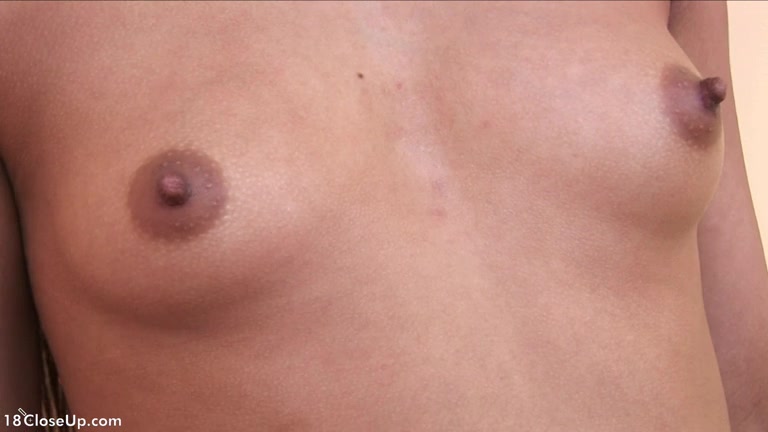 Petite Shows her Small Titties