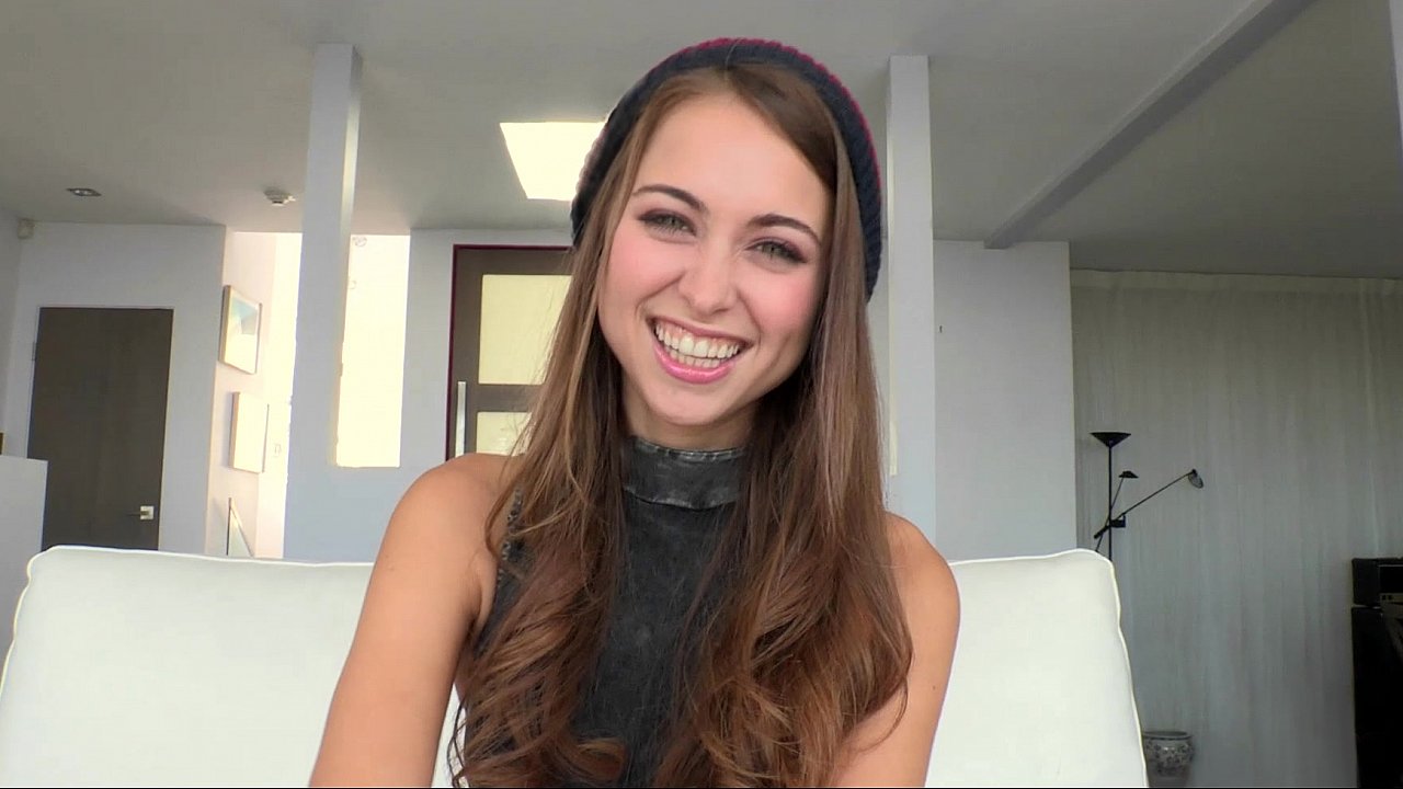 This petite teen 18+ looks hungry