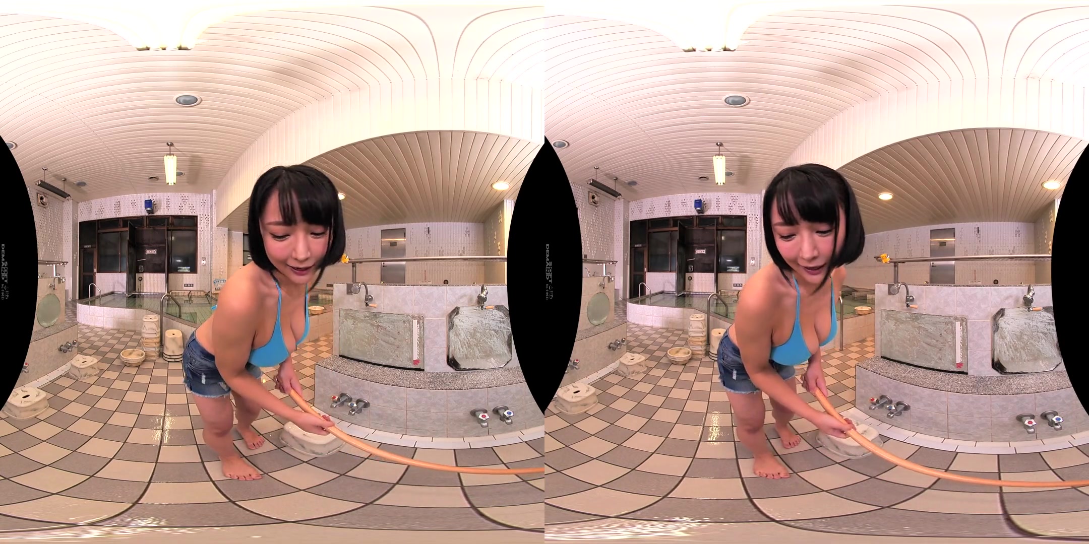 Washing your Body with her Famous I-Cup Tits 1 - Asian Blowjob Titty Fuck