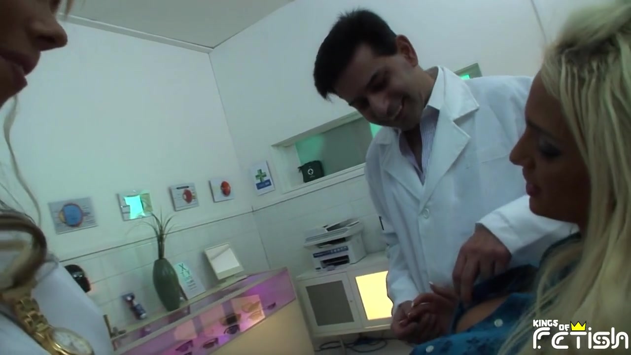 Nasty Older Doctor Fucks Hard His Busty Nurse And Sexy Patient