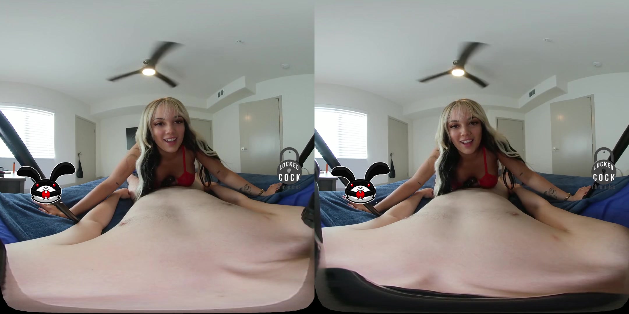 Locked Cock Chronicles - 180 - 3D - VR Edition - Volume 21 - Nika Venom; Huge Tits Blonde BDSM Chastity Fetish