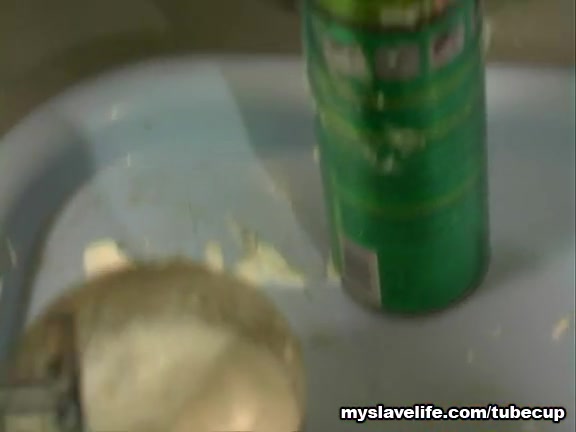 Slave shaving his mistress