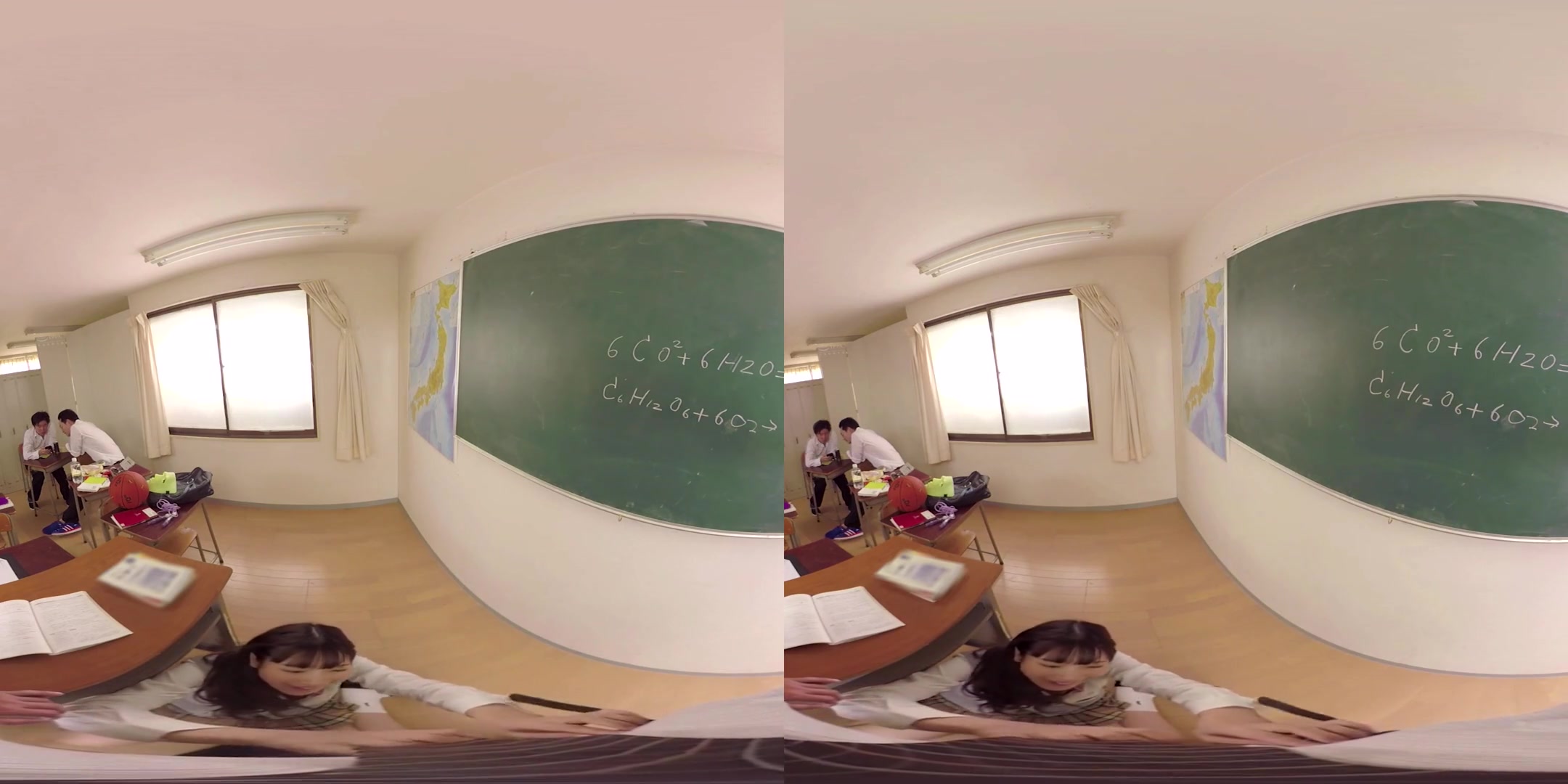 Ai Hoshina in Ai Hoshino Teasing Teacher Leads to Classroom Creampie 1 - WAAPVR