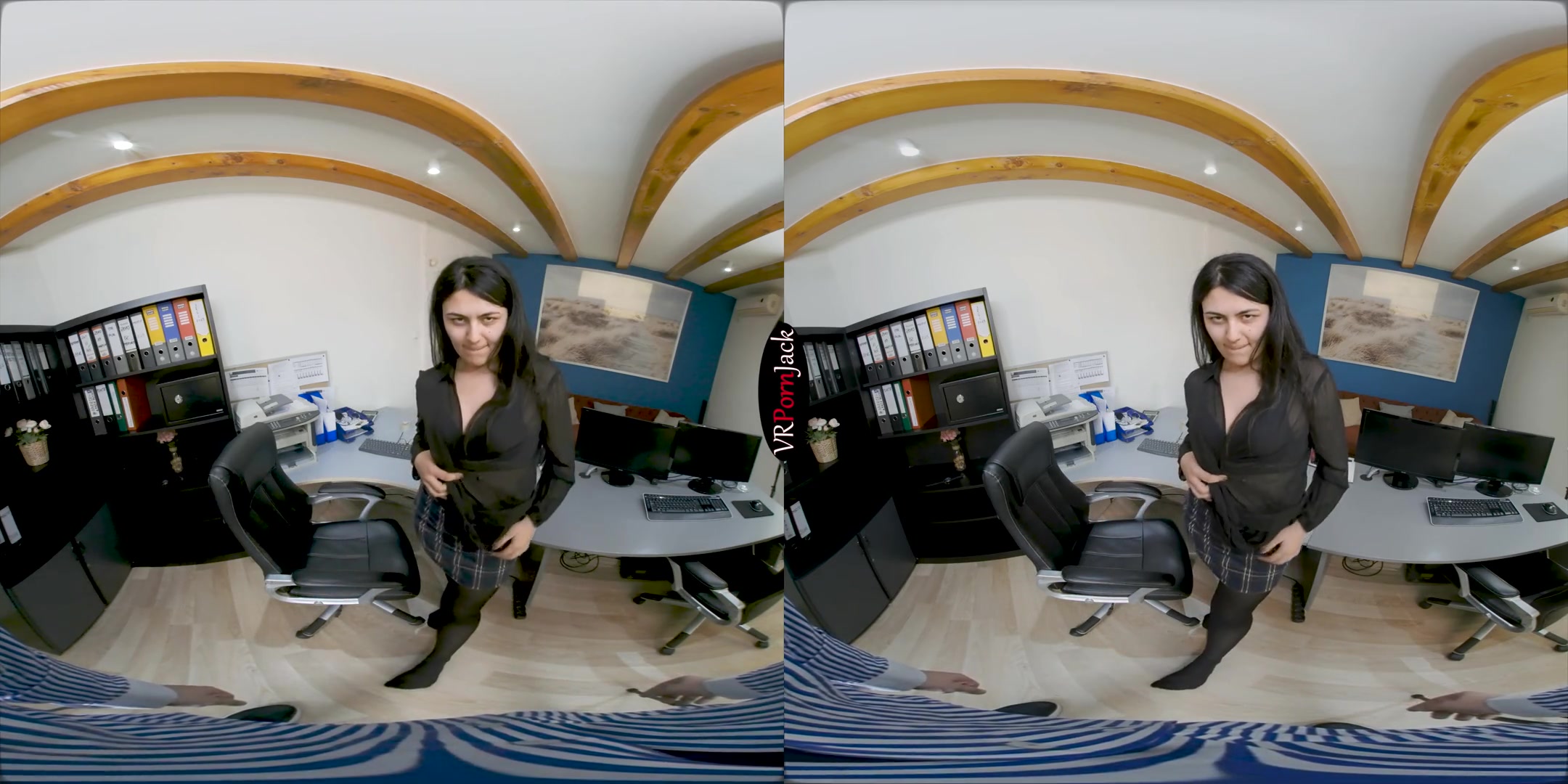 Sandra Star - At the Office - Girfriend gets a Break