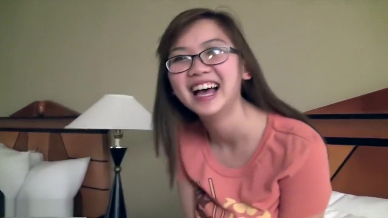 Cute busty asian girlfriend fngers