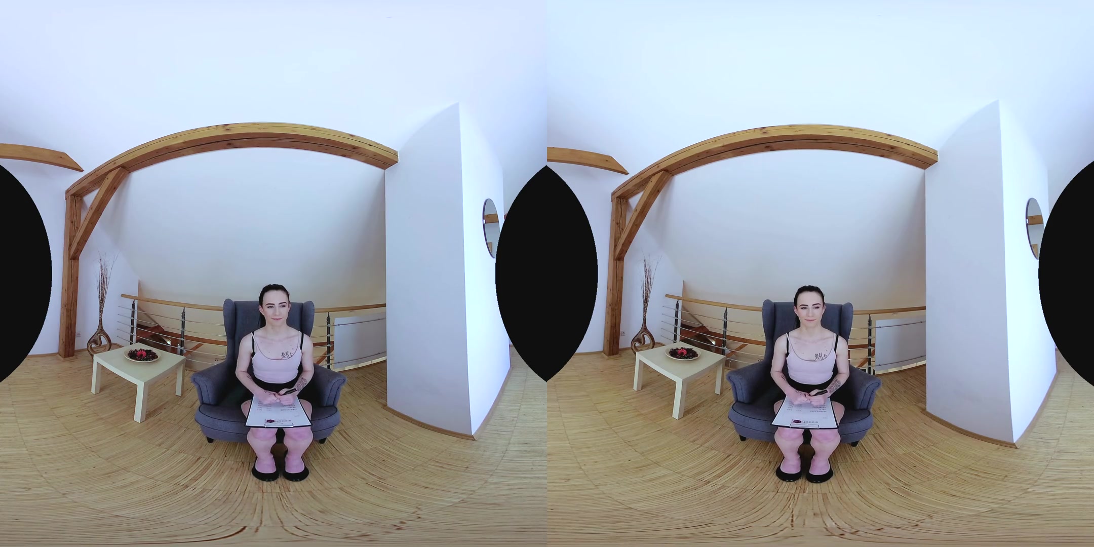 Caroline Mann in Fresh 18 y.o. in VR Casting - CzechVRCasting