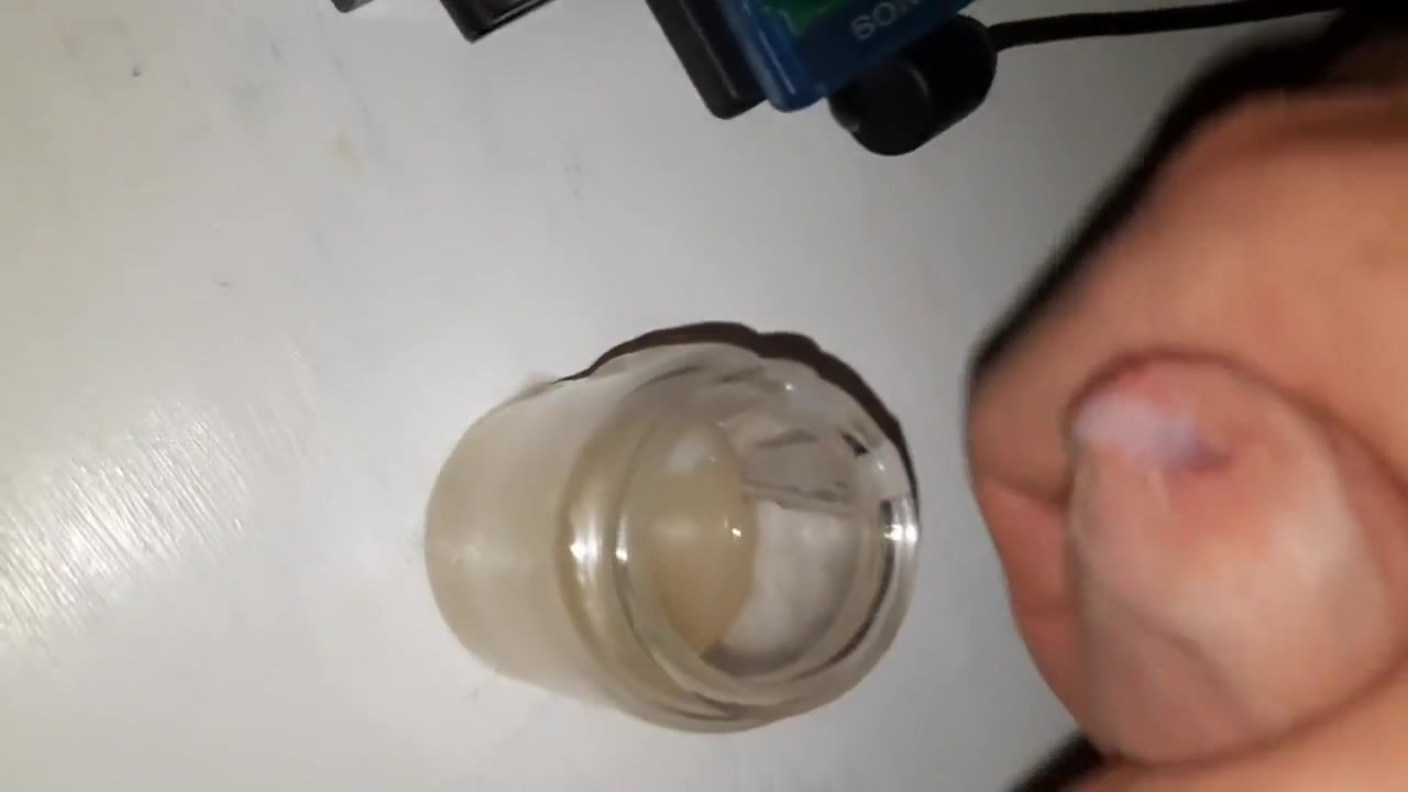 35 Cumshots / Completely Filling My Jar With Cum!