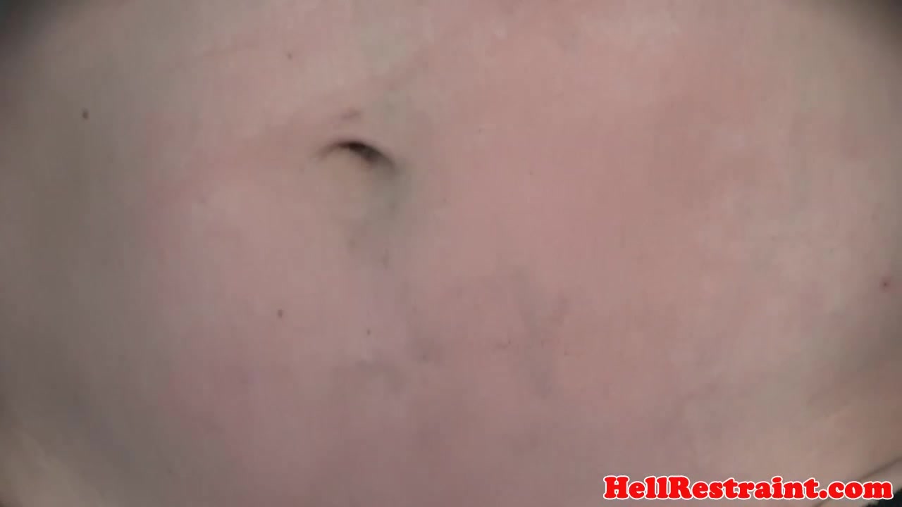 Caned breastbonded submissive rides vibrator
