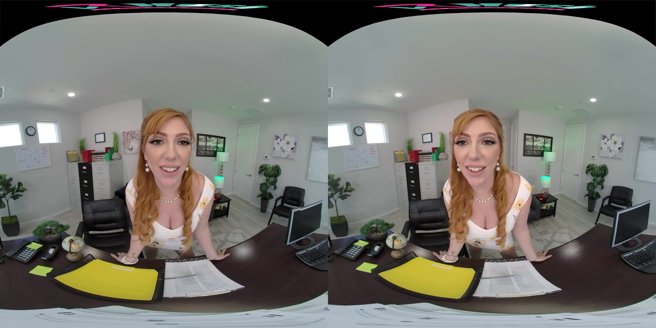 VRHUSH Redhead Lauren Phillips wants an anal creampie