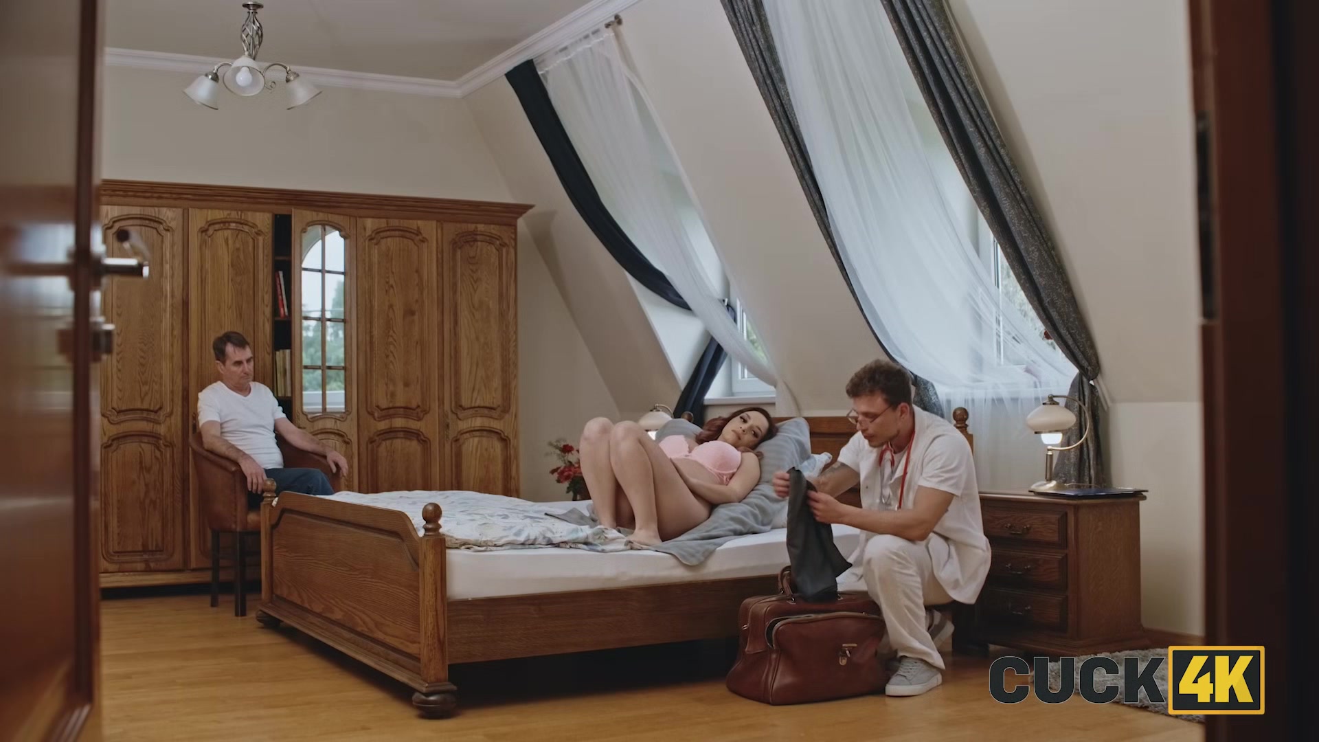 CUCK4K. Dr. Lovegood. Hot sex with Jessie Clark