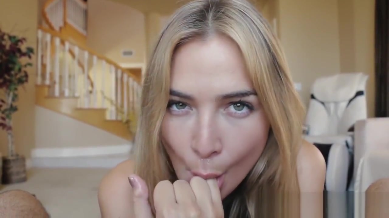 Stepsister spits out cum