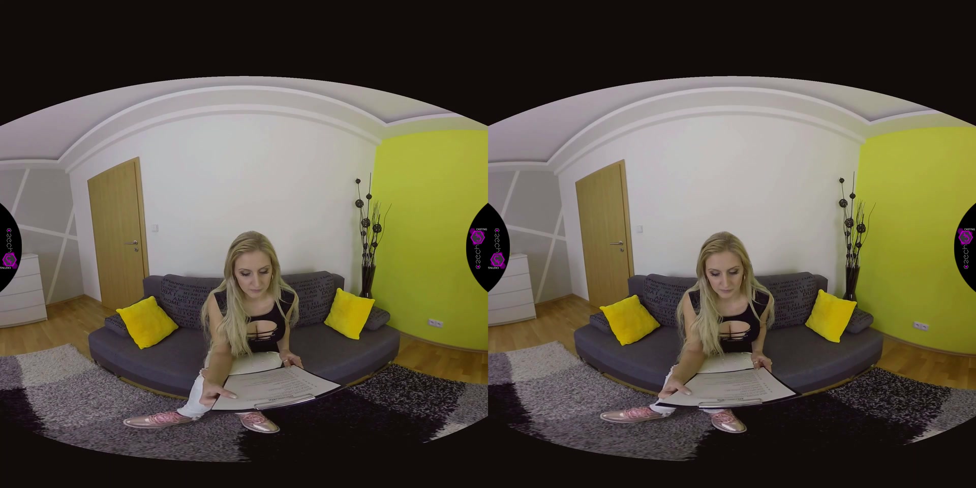 CzechVRCasting 104 Her First Porn Experience!