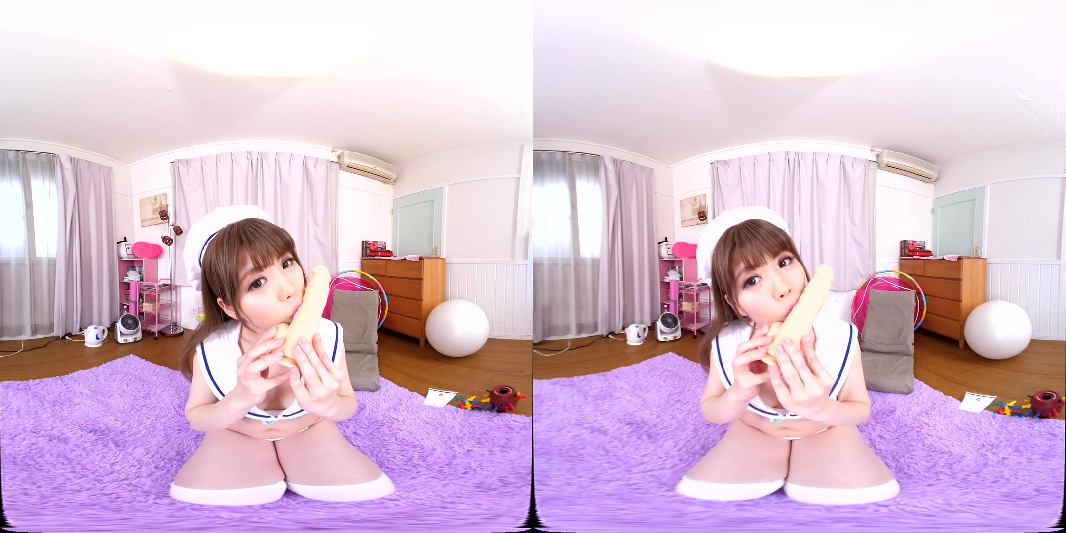 Her first VR! Delivering Raw Creampie Sex with Tachibana @Ham 1 - Asian Hardcore Creampie