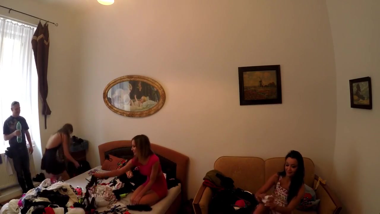 Hot Sexy Tight Ass Girls Throw A Lingerie And Panties Party With Lots Of Striptease And Dance Twerking Ass Shaking Craziness