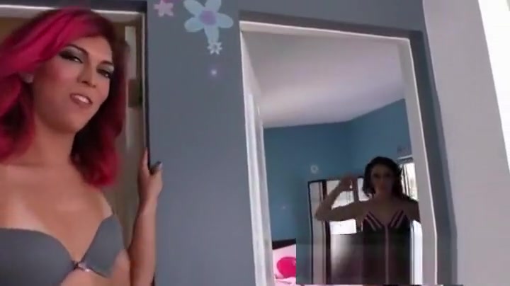 lascivious legal age teenager 18+ banged By A Redhead tranny