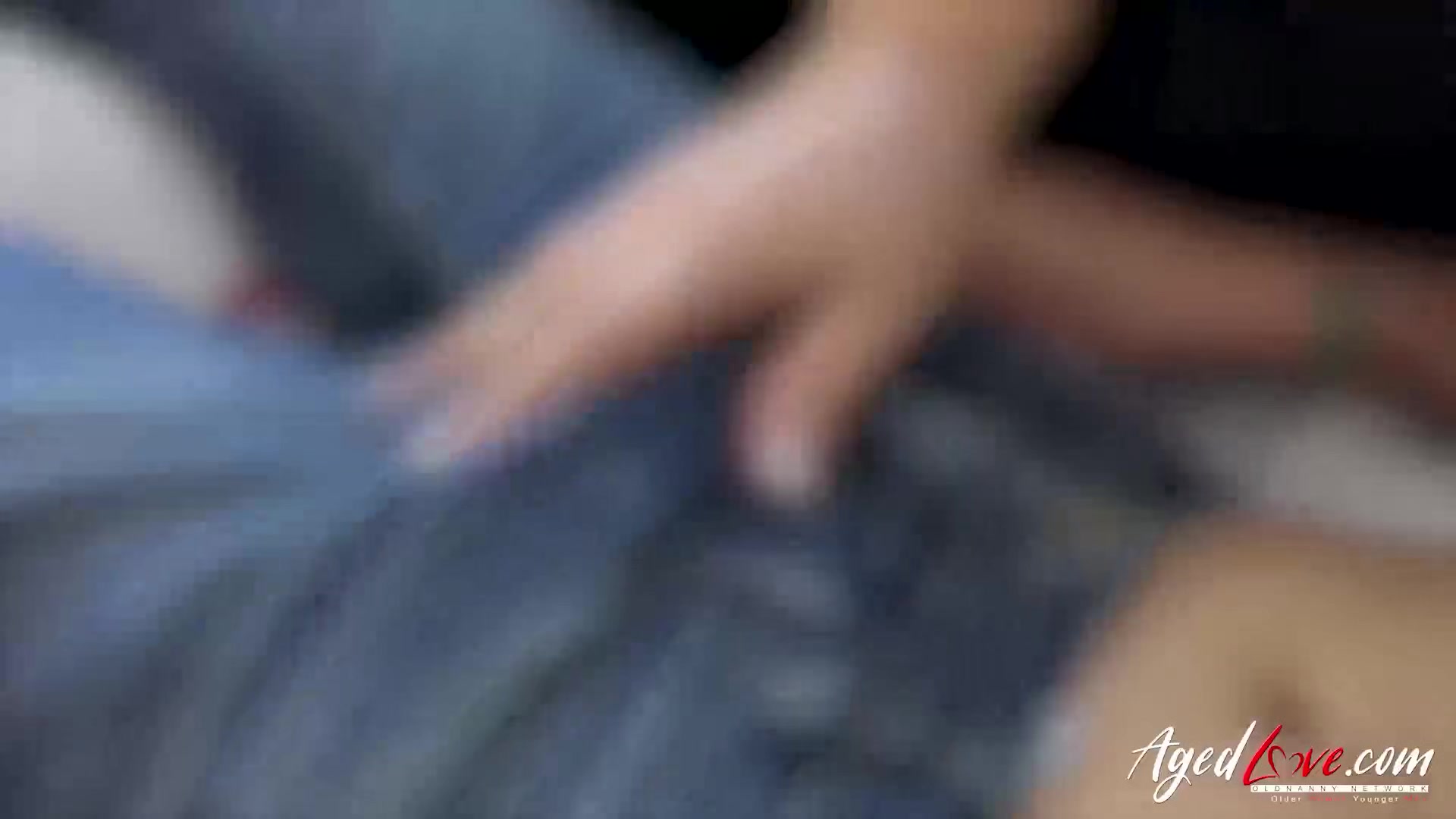 OMAHUNTER Lesbian teen 18+ And Real Old Granny Masturbating