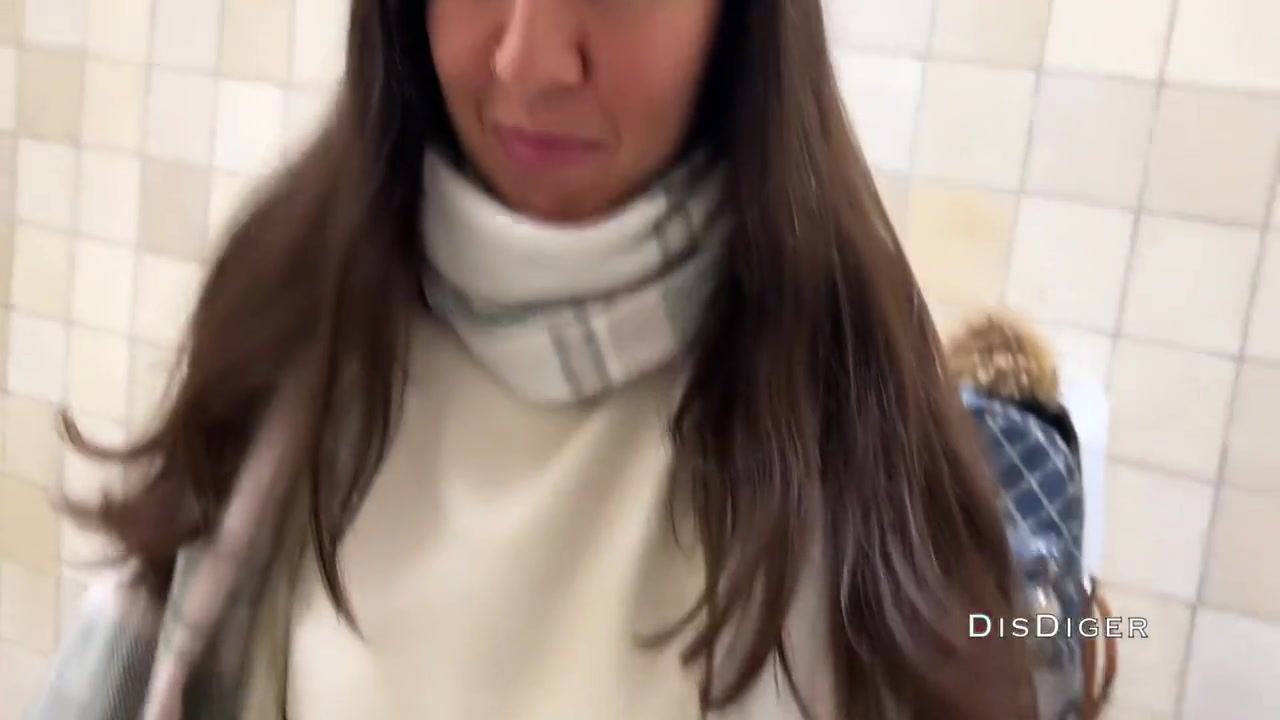 Katty West In Casting In A Public Toilet Of A Shopping Mall 13 Min