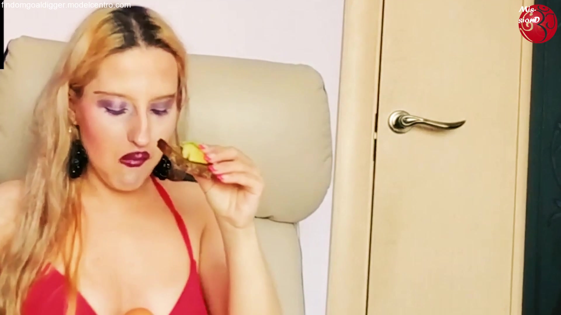 Egg Between Boobs - Sex Movies Featuring Findom Goaldigger