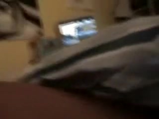 Sexy firm butt recorded while bouncing on my dong