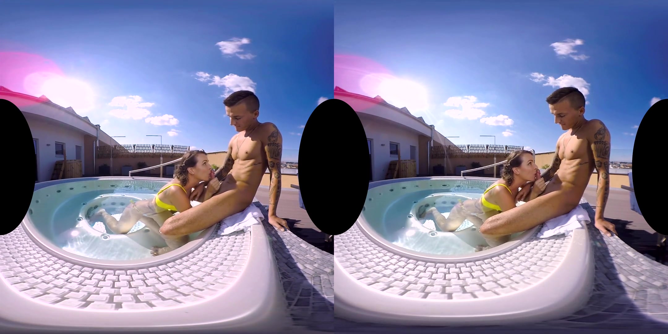 Caroline Ardolino in Jacuzzi Fun - - RealityLovers