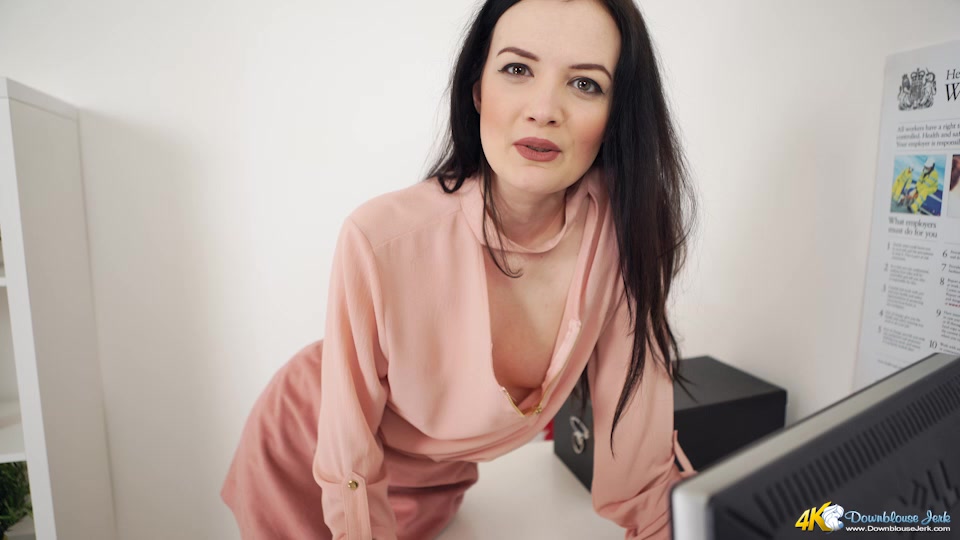 Faye in Consolation Wank - DownblouseJerk