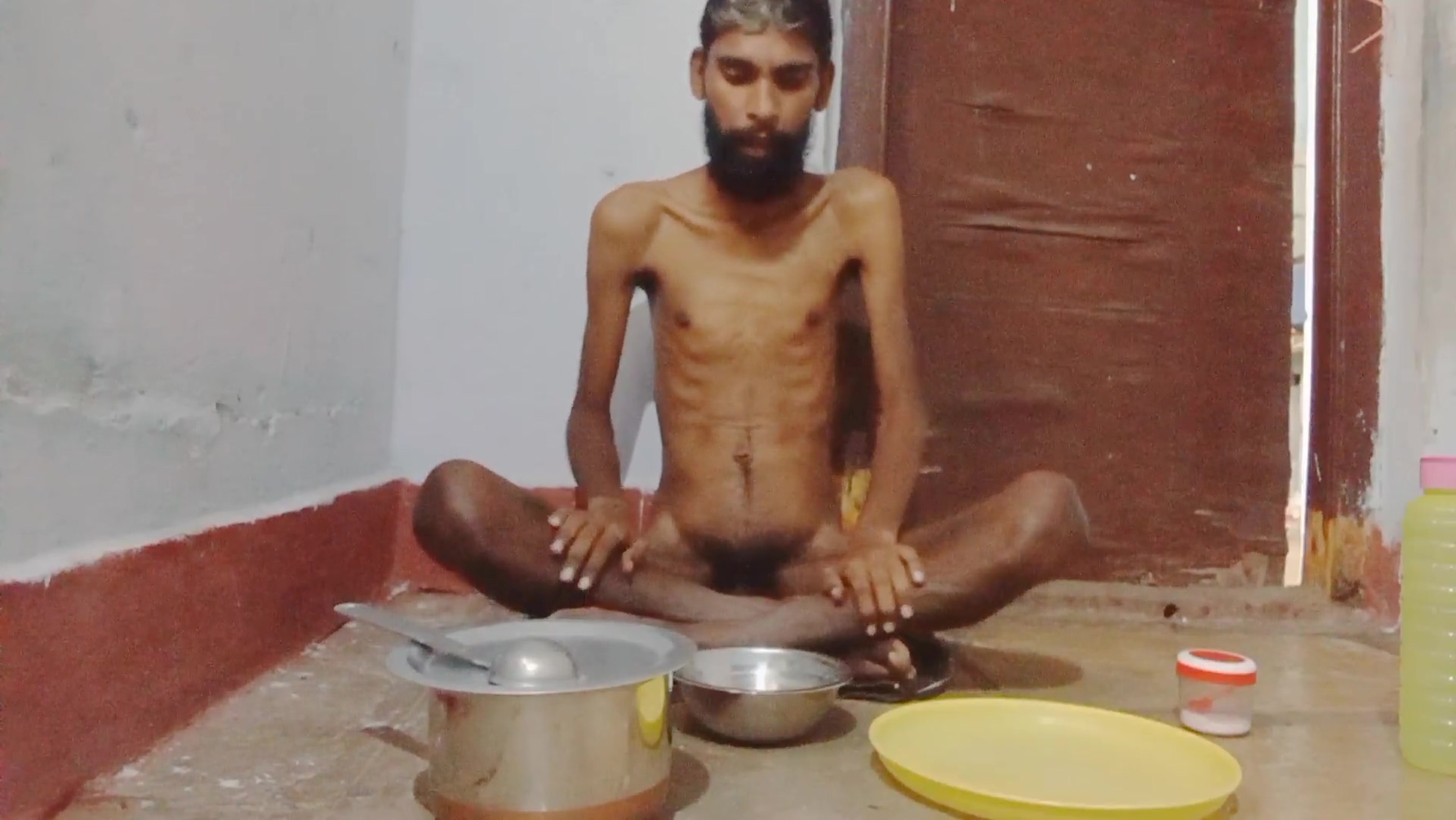Skinny Sexy Hot Boy Rajeshplayboy993 Food Eating