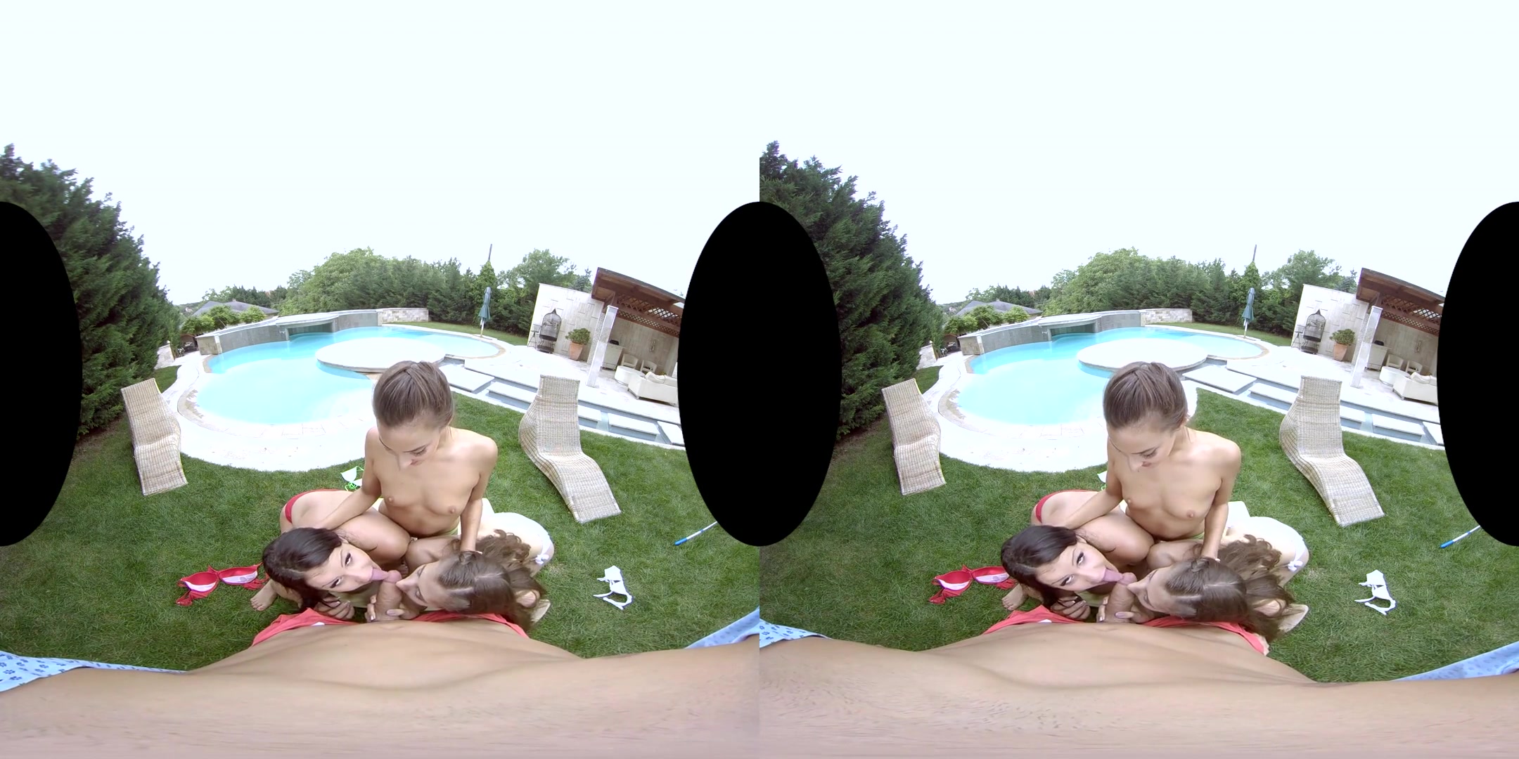 Stephanie Moon & Amirah Adara & Anissa Jolie in Summer Party Extravaganza - POV - RealityLovers