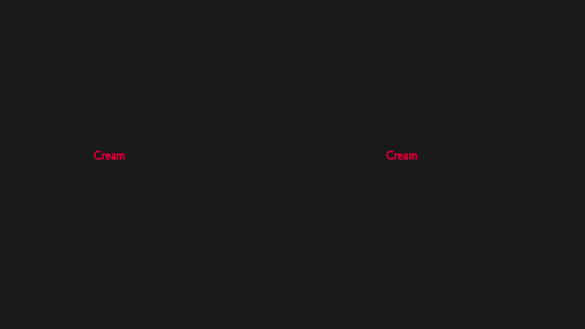 Cream and chocolate