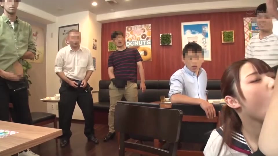 06587 Creampie to cafe clerk
