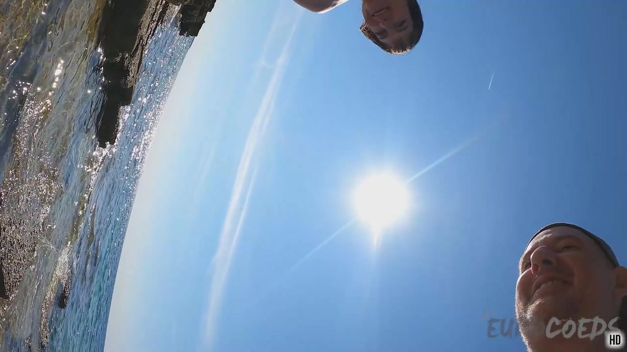 Nude Beach Chillout With Pretty Model Brilla