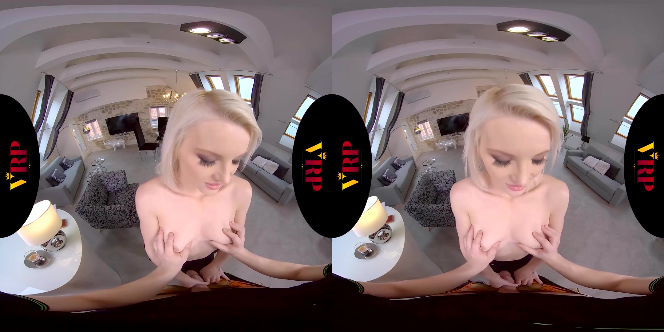 Don't Cum Inside Me - Blonde Babe Blowjob and Anal Hardcore POV