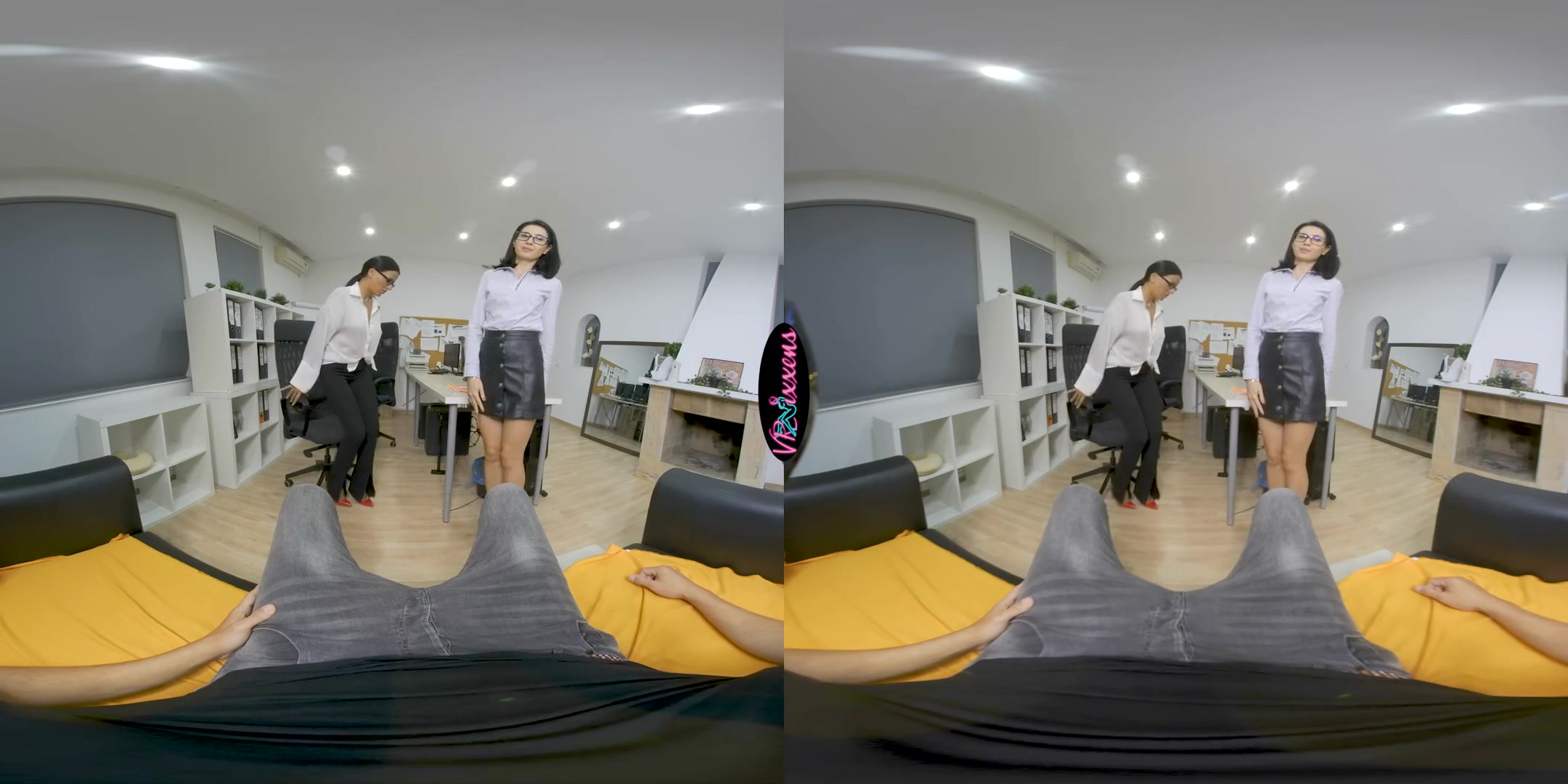 Threesome With The Boss - Office MFF 3Some VR - SexLikeReal