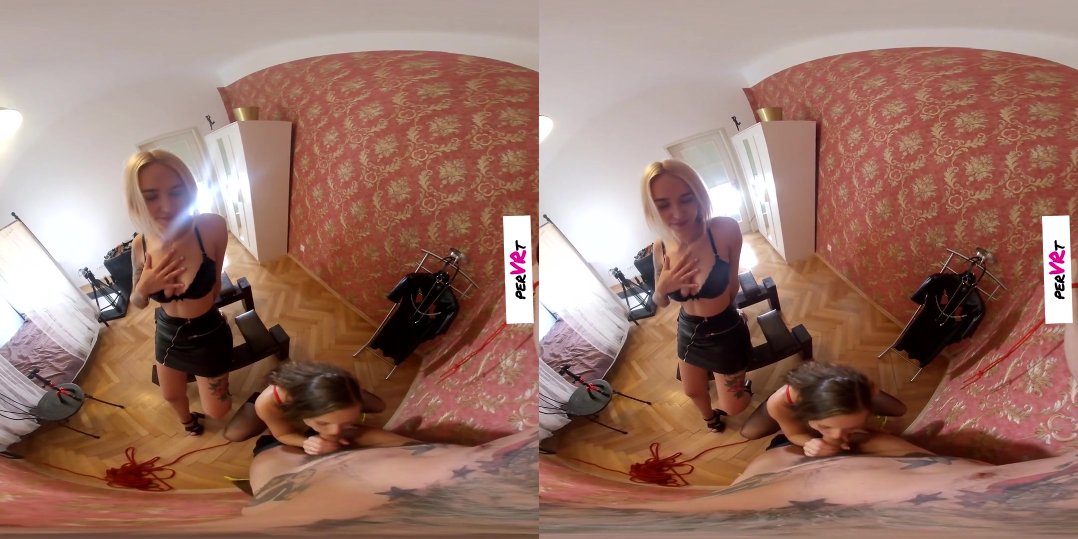 Two Kinky Girls Love Bondage Sex - SexLikeReal
